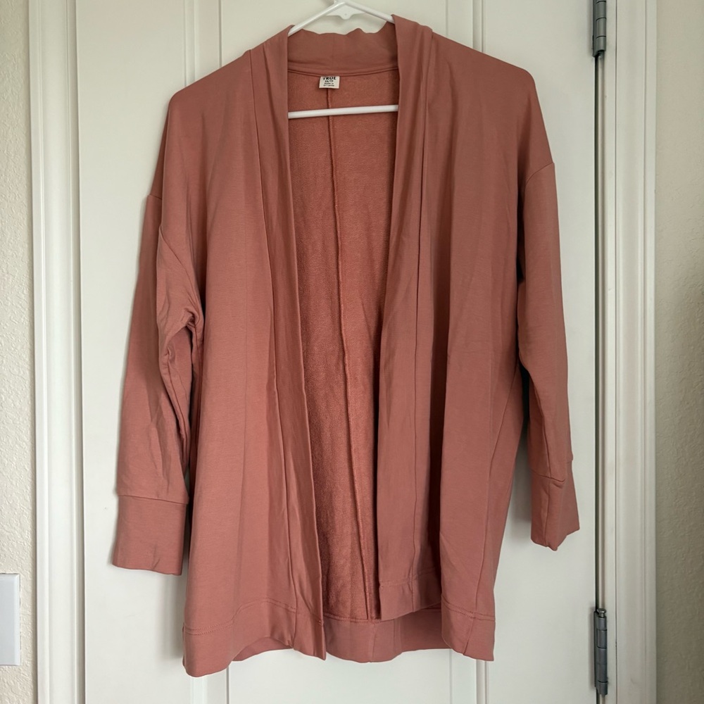 True & Co Womens Any Wear Long Sleeve Buttery Soft Cardigan EUC - Size XS